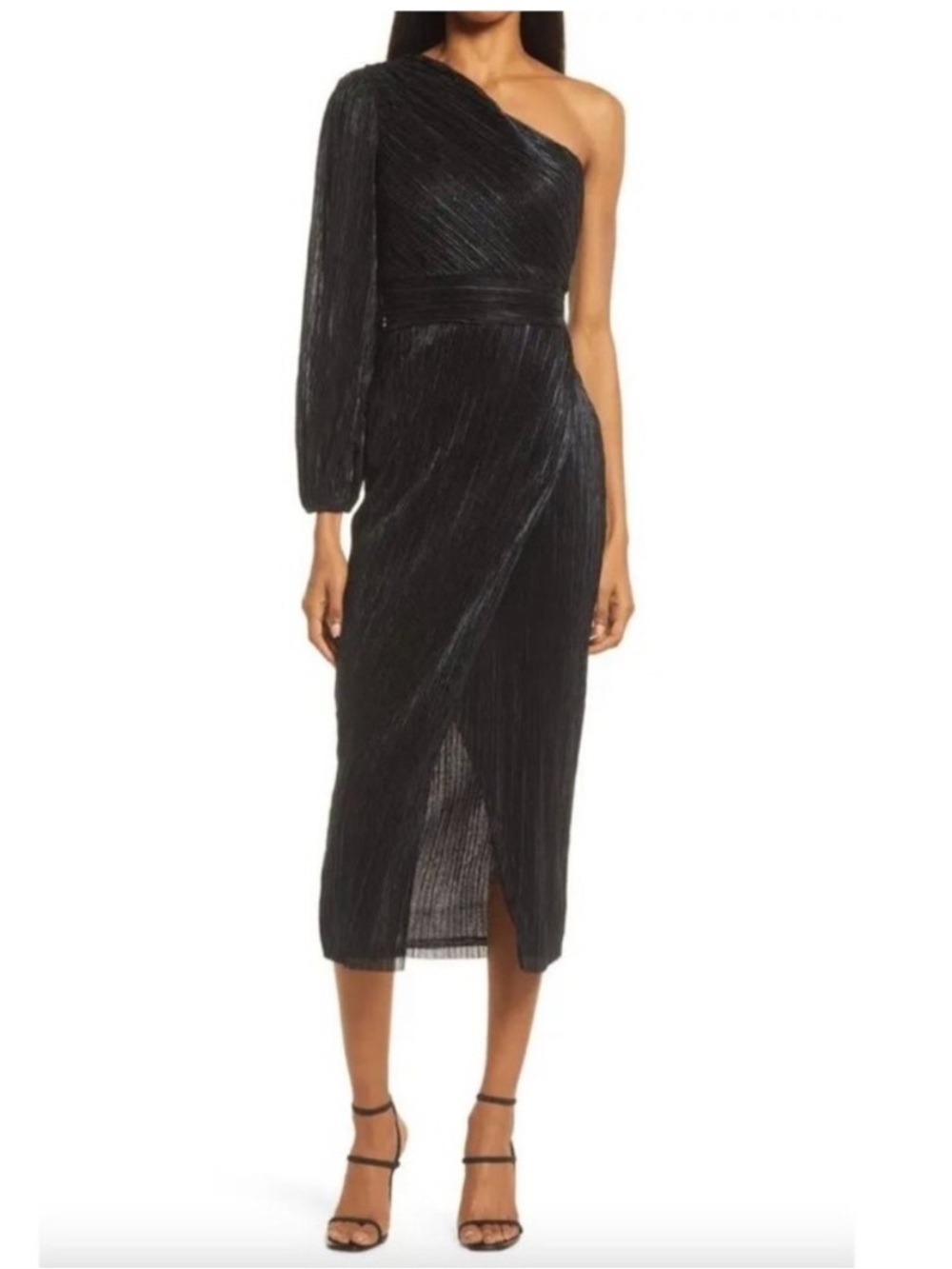 ✨SAYLOR Alora Plisse One Shoulder Dress✨